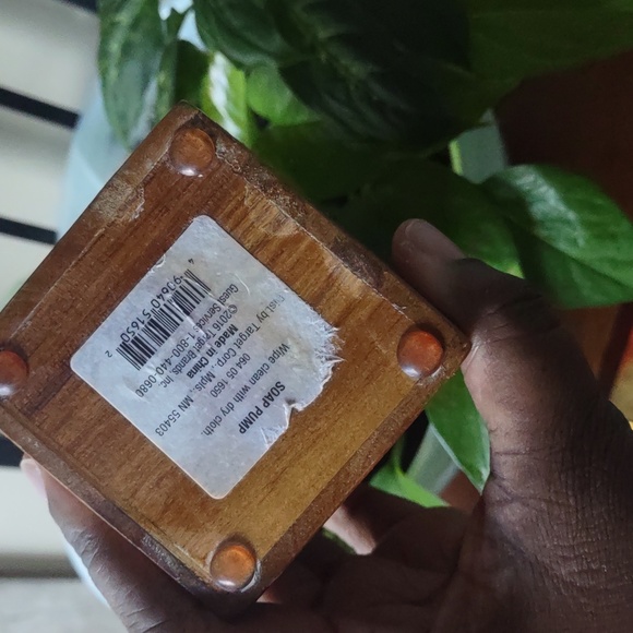 5pc Wooden Bathroom/Home Decor Accessories set - Picture 8 of 17